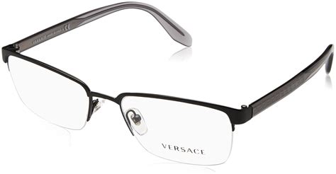 versace glasses frames no lower rim|Versace rimless glasses men's.